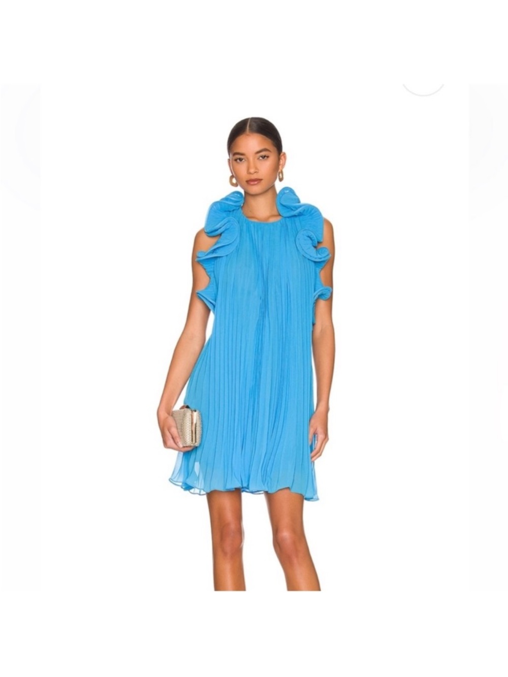 NWT Amur Mimi Ruffle Halter
Mini Dress